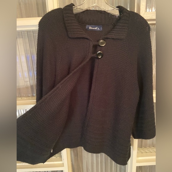 Denim&Co Two Button Cardigan - Picture 8 of 14